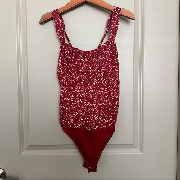 A&F Rouched Bodysuit - Picture 1 of 5